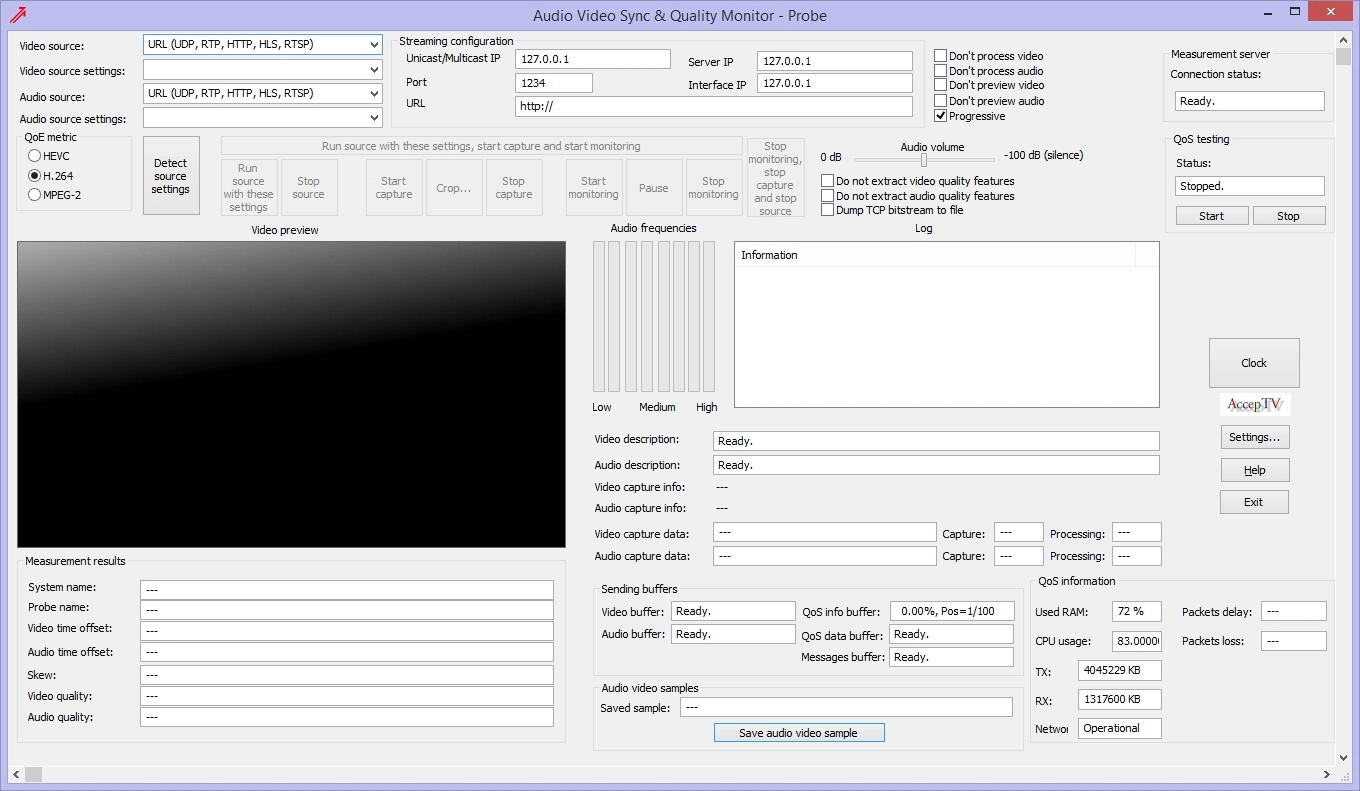 Capture de Audio Video Sync & Quality Monitor #1