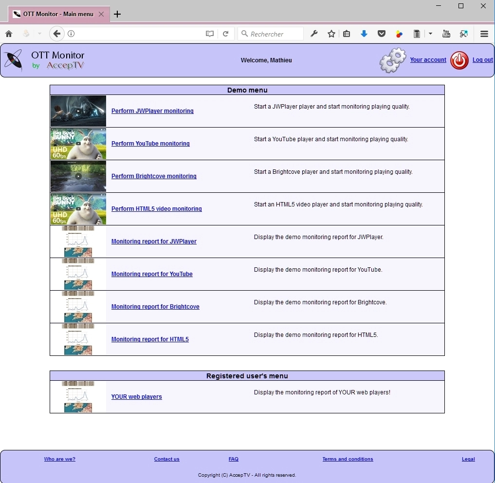 Screenshot of OTT Monitor #3